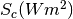 S_c  (Wm^2)